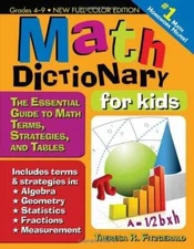 Math Dictionary for Kids: The Essential Guide to Math Terms, Strategies,  - GOOD