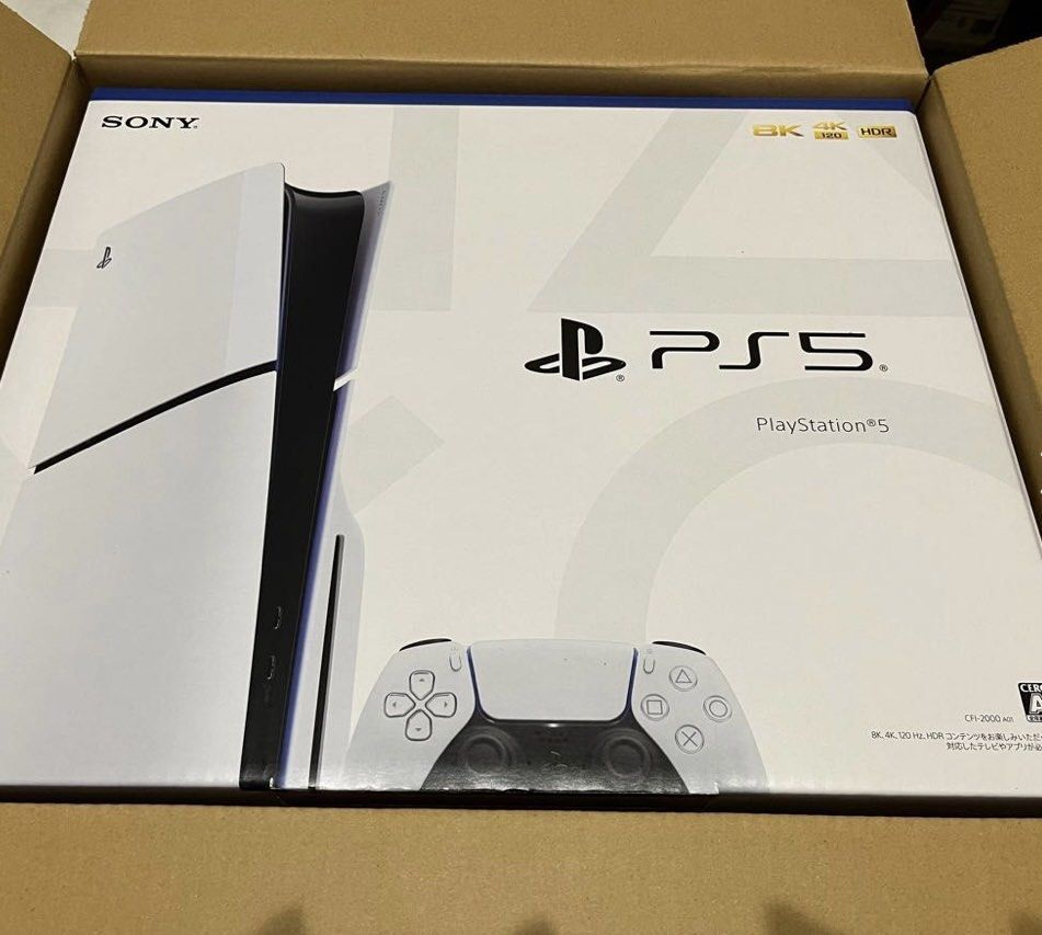 Sony PlayStation 5 PS5 Slim Disc Edition (Blu-Ray) 1TB Sony PlayStation 5 PS5 Slim Disc Edition (Blu-Ray) 1TB
