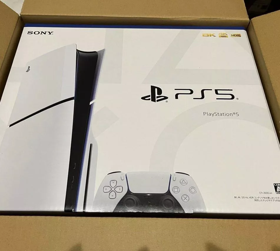 Sony PlayStation 5 Slim Video Game Console In White