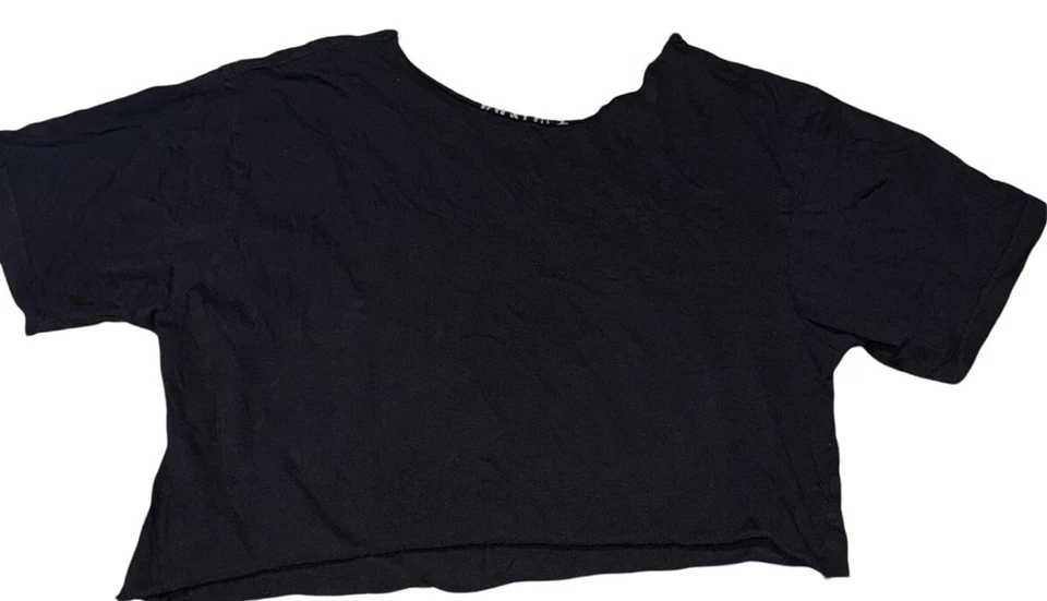 Slipknot T Shirt Womens M Metal Goth Band Merch Bravado Distressed Cut Off - Image 2 of 4