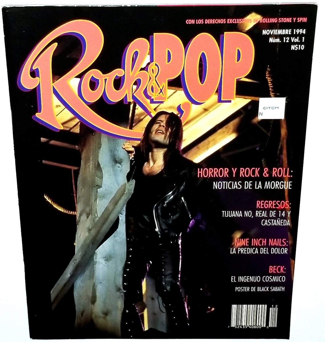 ROCK AND POP 1994 BECK NINE INCH NAILS MAGAZINE Alternative Indie