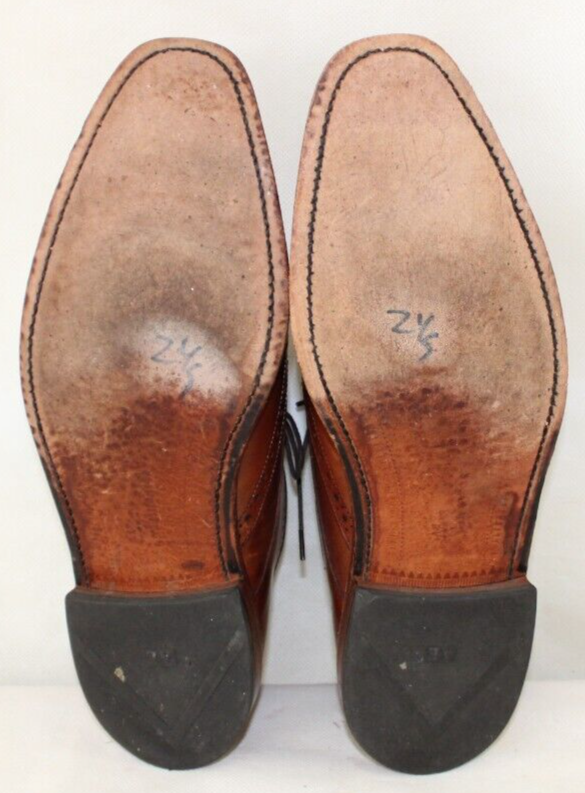 Allen Edmonds Mens 10 D Bel Air Brown Wingtip Blucher  display picture 1