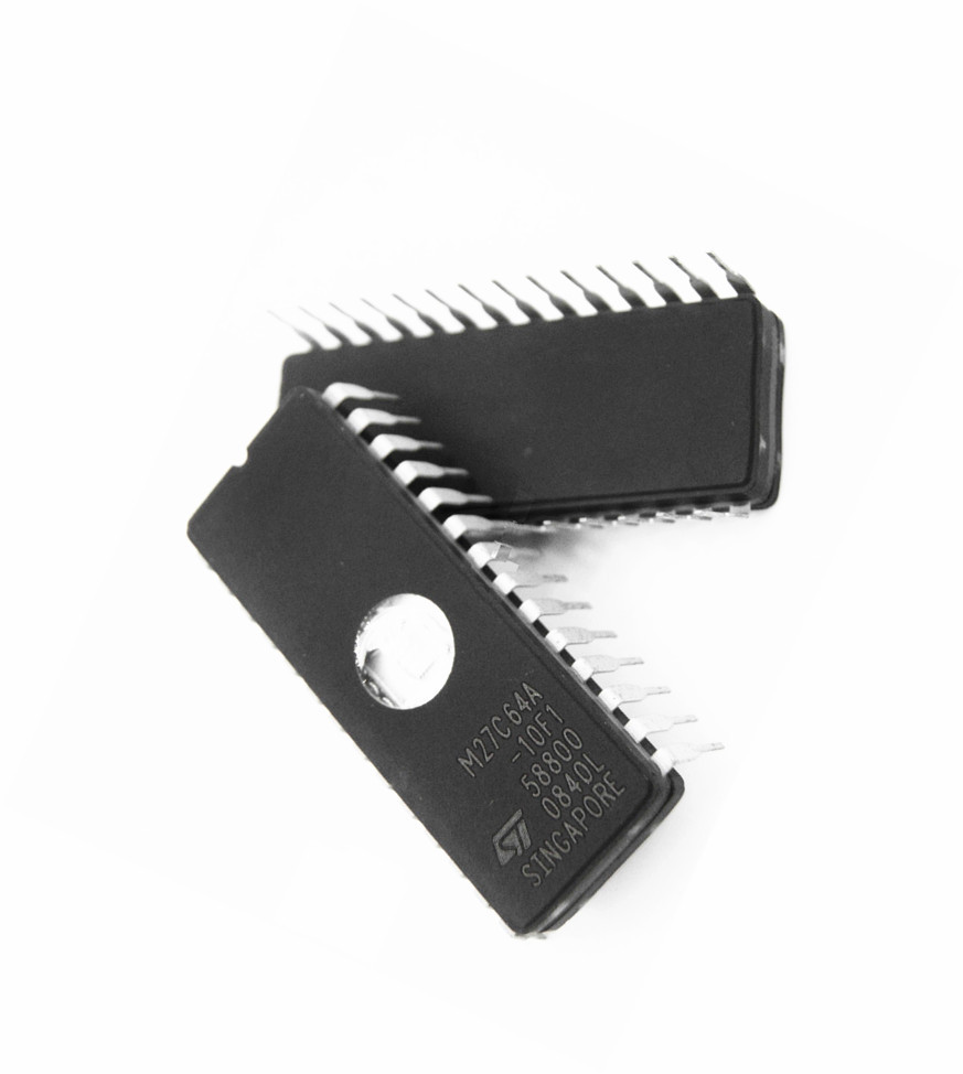 5PCS M27C64A-12F1 M27C64A IC EPROM UV 64KBIT 100NS DIP-28 ST - Foto 2