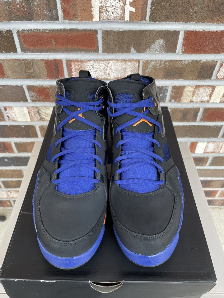 Nuevo Jordan Flight Club 91 Citrus Royal Blue 555475-046 para hombre talla 11 2013 Foto 4 de 4