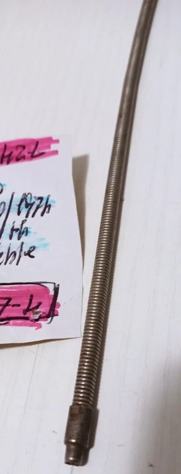 CARCASA CABLE ACERO INOXIDABLE MUY ANTIGUA #711 CATÁLOGO CAMPAGNOLO DE 1974 Foto 3 de 3