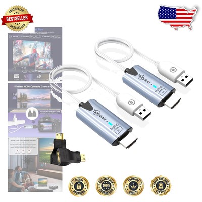 Wireless HDMI Transmitter & Receiver - High Definition & Versatile Use