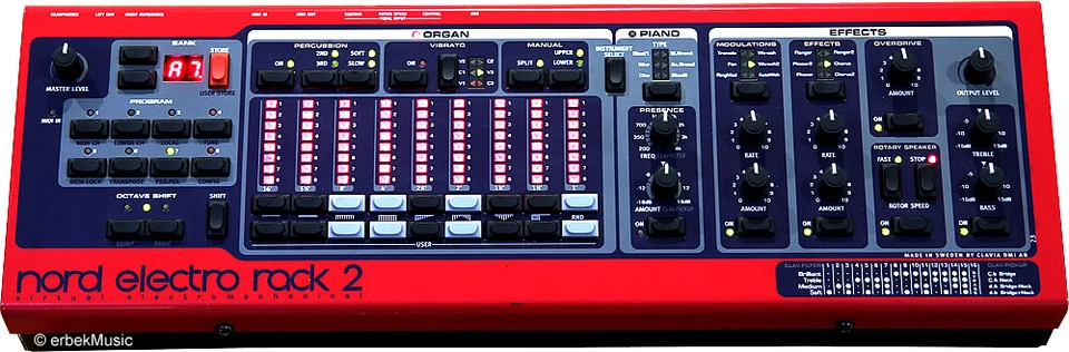 Clavia Nord Electro Rack 2 Synthesizer Desktop / 1 Jahr Gewähr - Bild 2 von 4