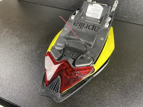 2024 APRILIA RS660 REAR SUBFRAME TAIL BATTERY TRAY Yellow Fairings - Picture 12 of 13