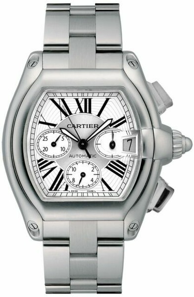 Cartier Roadster Silver Men's Watch 