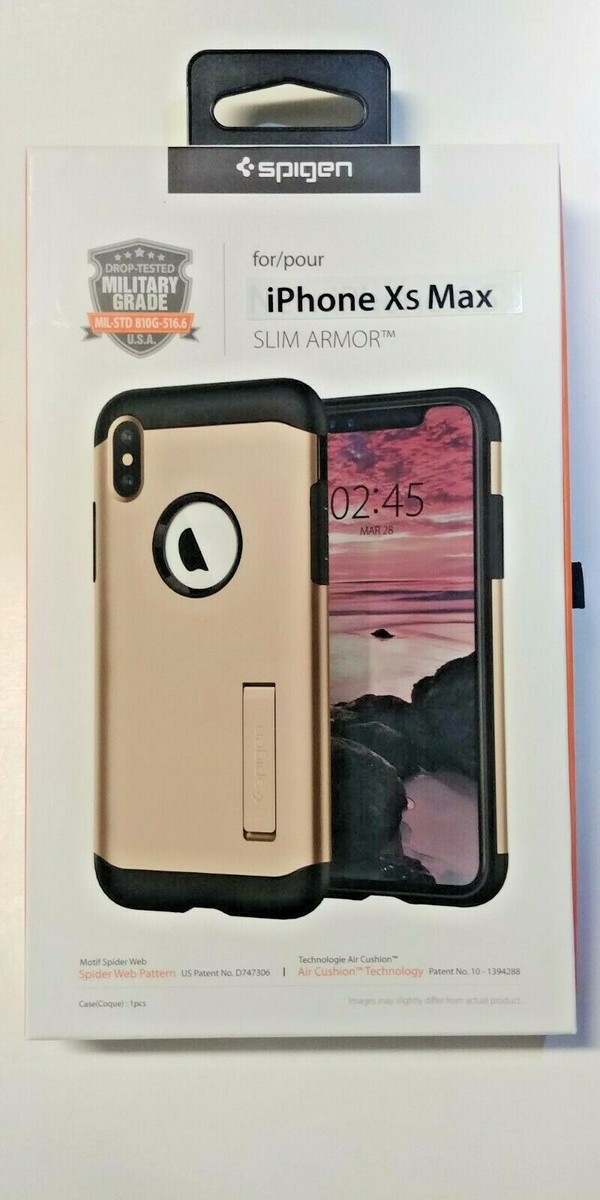 Spigen For iPhone Xs Max Slim Armor Cover Case Multicolor USA