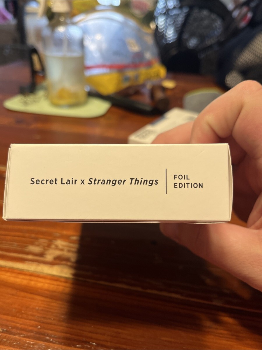 MTG Secret Lair x Stranger Things Foil Edition Sealed | eBay MTG Secret Lair x Stranger Things Foil Edition Sealed | eBay