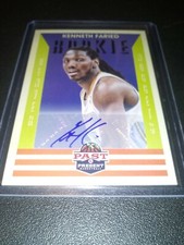 2012-13 Panini Past and Present #184 Kenneth Faried AUTOGRAPH Rookie Nuggets