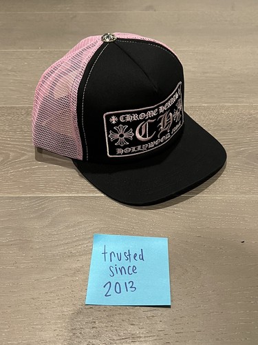 Chrome Hearts Pink CH Hollywood Hat 
