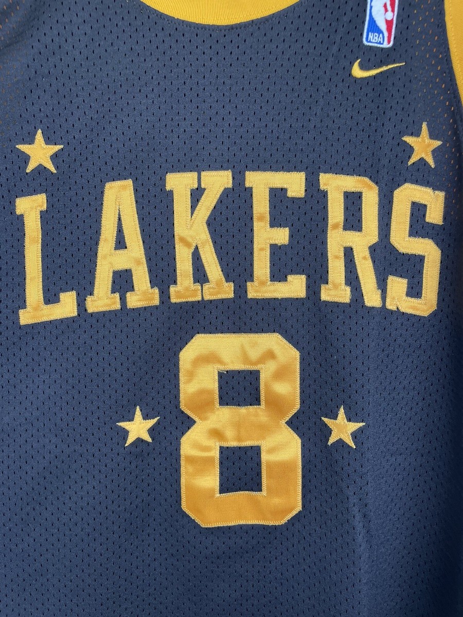nike Los Angeles Lakers #8 Kobe Bryant NBA jersey Black Good Star