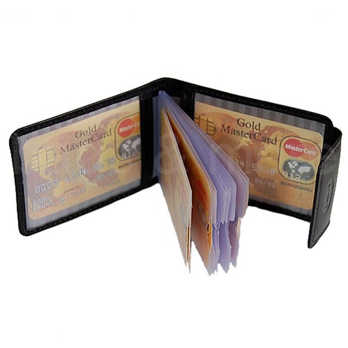 Leder Kreditkartenetui RFID Kartenetui Kreditkartenmappe Kartenhülle Branco 361 - Bild 4 von 11