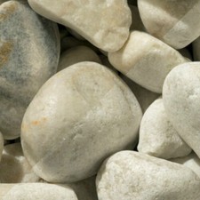 White Cobbles Premium Decorative Garden Cobbled 40mm-90mm 20kg Bag