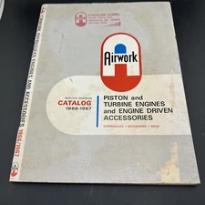 ✈️ AIRWORK CATALOG 1966-67 💥RARE VINTAGE