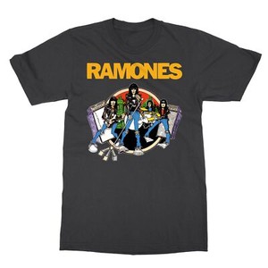 Official Ramones Road to Ruin Men's T 