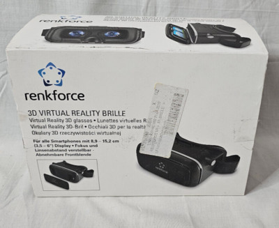 Renkforce RF-VR1 Schwarz Virtual Reality Brille