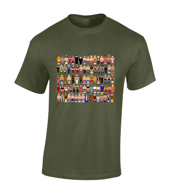 RETRO WRESTLER HERREN T SHIRT WRESTLING TOP 90ER DESIGN COOL LUSTIG GESCHENKIDEE FAN