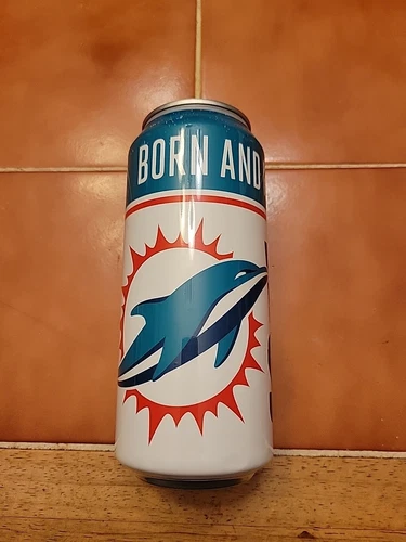 VHTF Limited Edition NFL Kickoff 2022 Miami Veza Sur Blonde Ale 16oz Beer Can