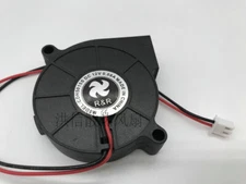 1 PCS  R&R Fan CDH5015S  DC12V 0.08A 5015 5CM Turbo Blower Cooling Fan 2 pin
