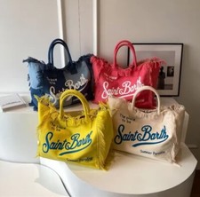 Borsa in tela SIMIL Saint Barth 50x33x21 cm