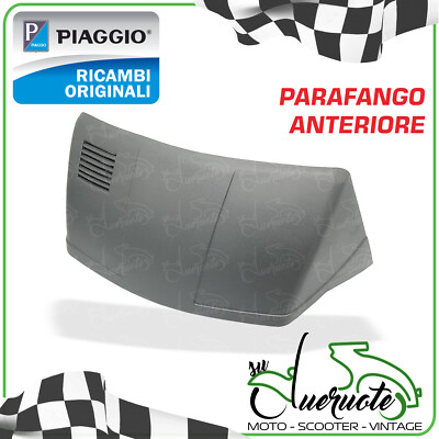 Parafango Anteriore Originale Piaggio Ape 50 TL6T, Ferro Verniciato, Montaggio Dritto
