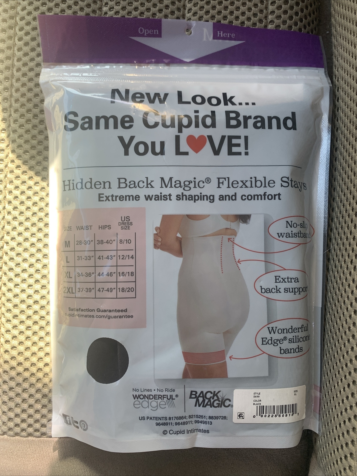 CUPID LADIES HIGH WAIST THIGH SLIMMER SHAPERBACK MAGICBLACK XL eBay