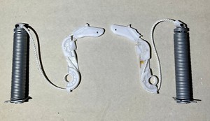 Reparatursatz Türscharnier Feder Seilzug für Bosch Siemens Spülmaschine