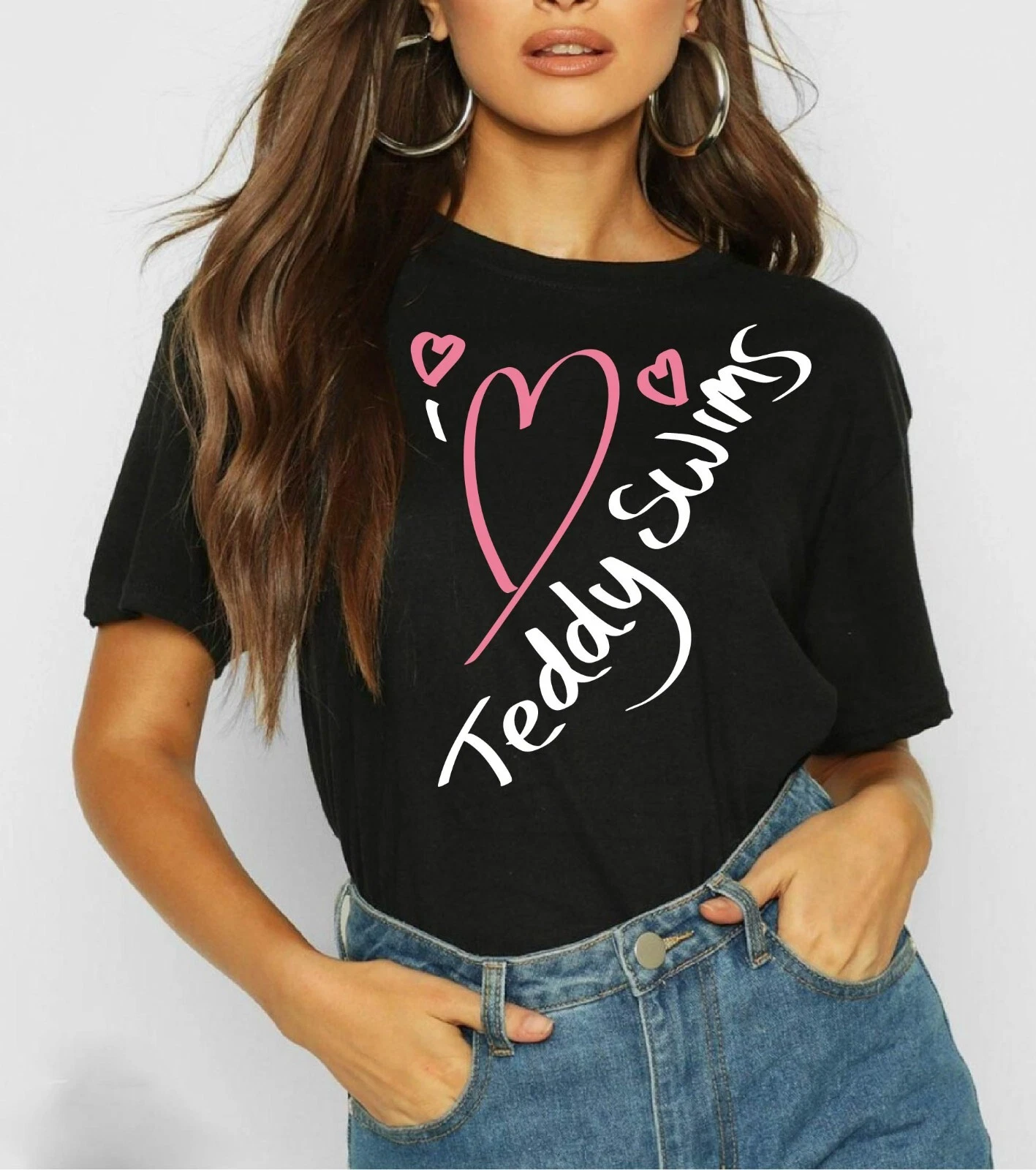 Teddy Swims T-Shirt Mothers Day Gift I Love Teddy Swims T Shirt Lose Control
Opens in a new window o