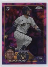 2023 Chrome Update Magenta & Purple Lava Lamp Refractor 59/299 Blake Perkins 2u3