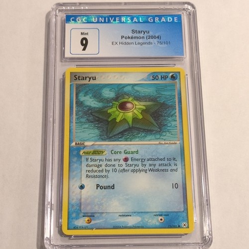 Staryu graded CGC 9 for sale on eBay