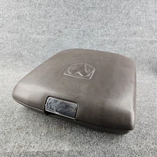 09-18 DODGE RAM CENTER CONSOLE STORAGE ARMREST LID Brown 12V OEM 2009-2018