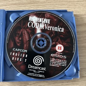 Resident Evil Code Veronica Sega Dreamcast PAL - completo di manuale