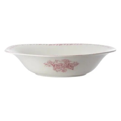 Oneida L6703052760 Lancaster Garden  Warm White 10 oz. Porcelain Bowl - 4 DZ