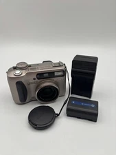 Sony Cyber-Shot Digital Camera Model DSC-S75 W/ Charger Battery Lens Cap