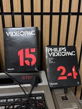 Jeux Philips Videopac G7000 - Lot De 4 Jeux (4+16+38+22), Occasion, état Correct
