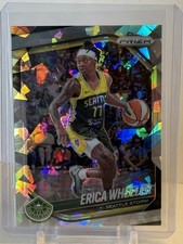 ERICA WHEELER 2025 Panini WNBA Prizm CRACKED ICE #125 Seattle Storm