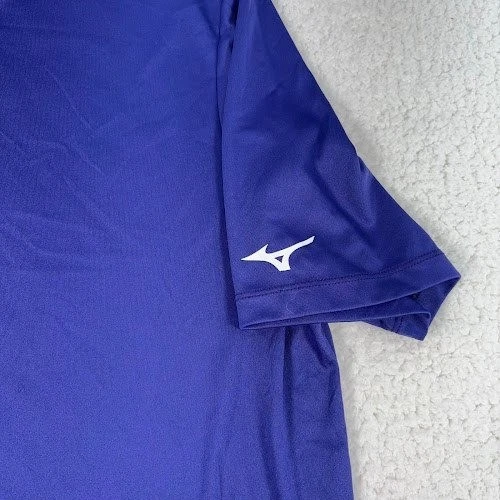 Футболка мужская Mizuno Performance XL фиолетовая с коротким рукавом спортивная беговая футболка - Изображение 2 из 4