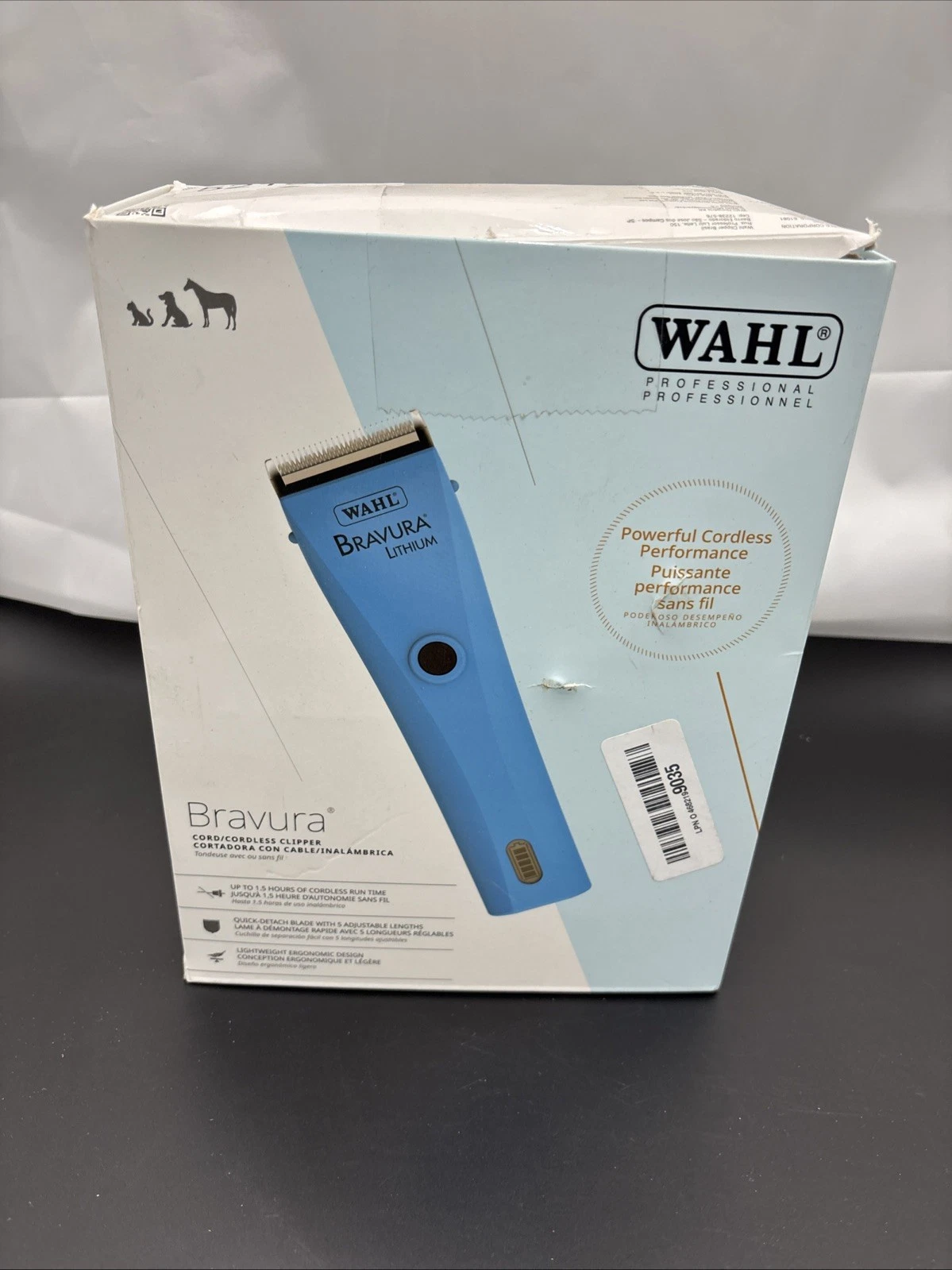 Wahl Bravura Professional Pet Animal Grooming Cordless Hair Clipper 5 in 1
Opens in a new window or