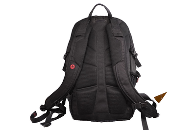 Black Marmot Ledge Backpack 28L Hiking Outdoor Travel Black Red | eBay