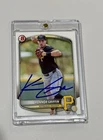 Konnor Griffin 2025 Bowman Paper Signed Card IP  Autographed Pirates MLB