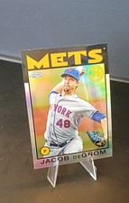 2021 Topps Chrome - 1986 Topps Baseball Jacob deGrom #86BC-23