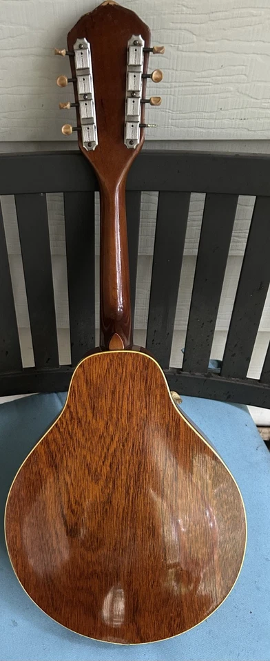 1959 Concert mandolin Kay k68 original string instrument. vintage kluson tuners - Image 3 of 4