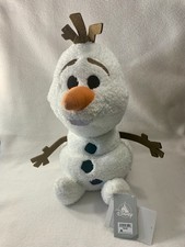 Disney Parks Olaf Weighted Plush 15" Cuddly Snowman 2.5 Pound Frozen NWT