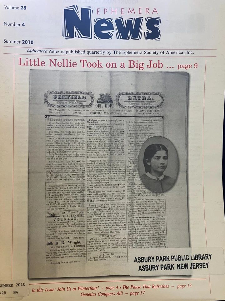 Ephemera NEWS 3 Issues 2010 Fall, Winter, Summer - Image 4 of 4