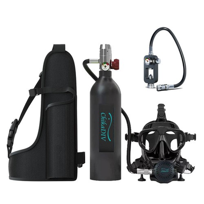 #ad Underwater Breathing Set Lung Tank Scuba Tank and Diving Mask 1L Capacity​ $288.00