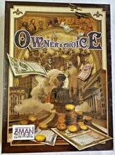Owner's Choice Board Game Z-Man Games Game Republic Brand New Factory Sealed