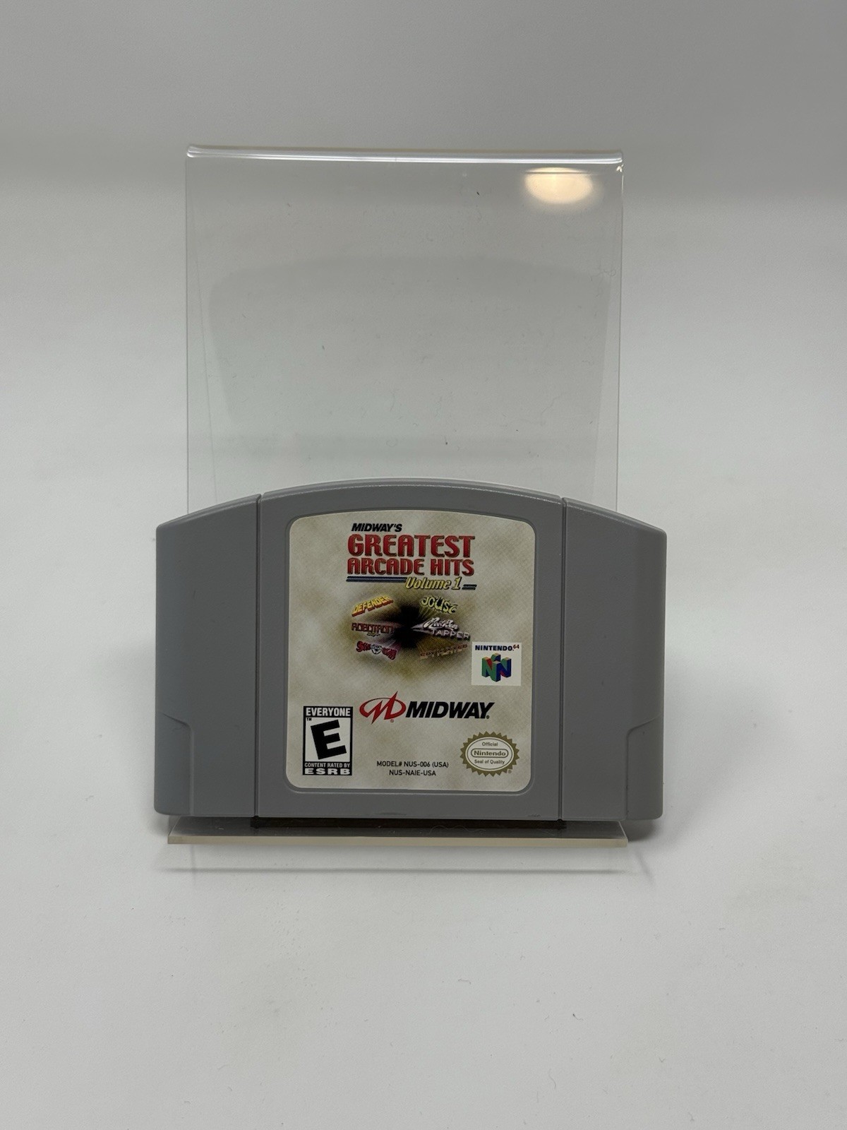 Midway's Greatest Arcade Hits Volume 1 Nintendo 64 N64 Authentic Game Cartridge
